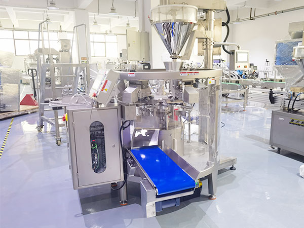 粉剂颗粒双物料包装生产线