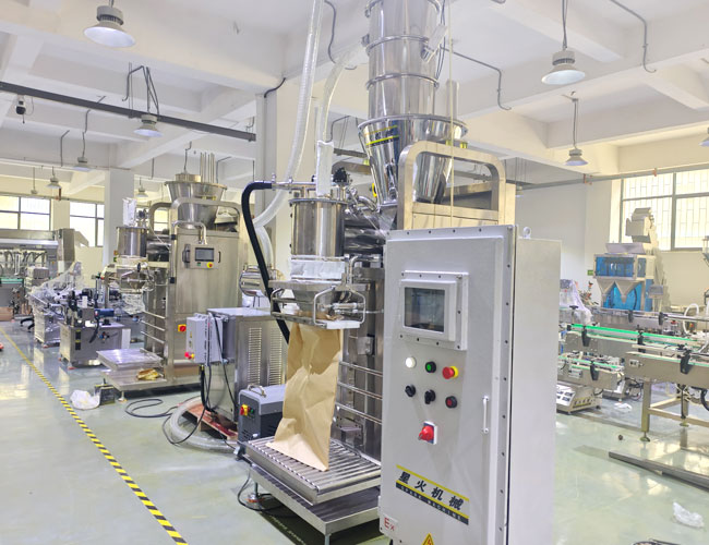 25公斤自动称重粉剂包装机展示