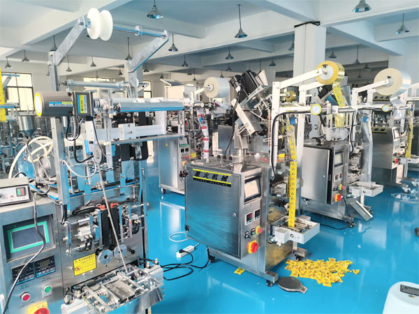 全自动小型粉剂包装机车间展示